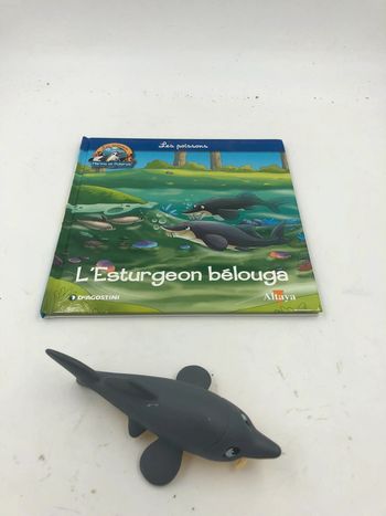 Livre + figurine / l’Esturgeon Bélouga collection Altaya