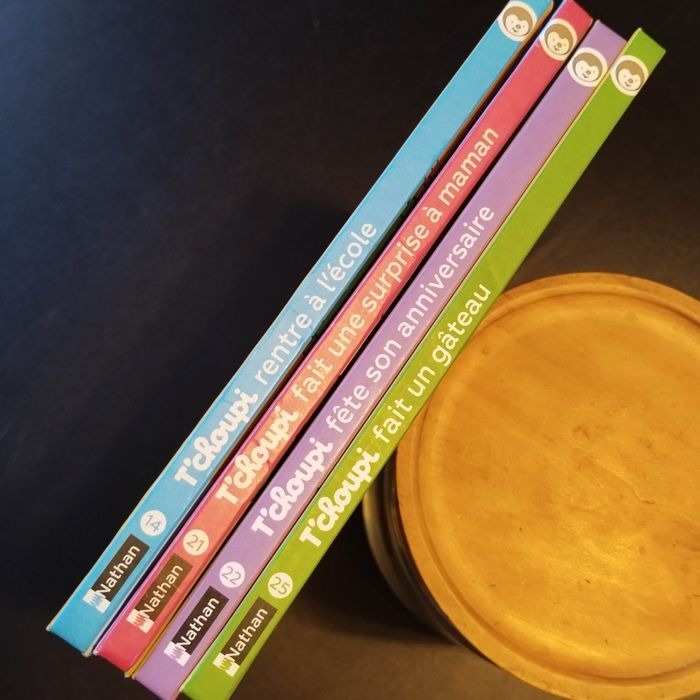 Lot livres enfant Nathan T'choupi - photo numéro 4
