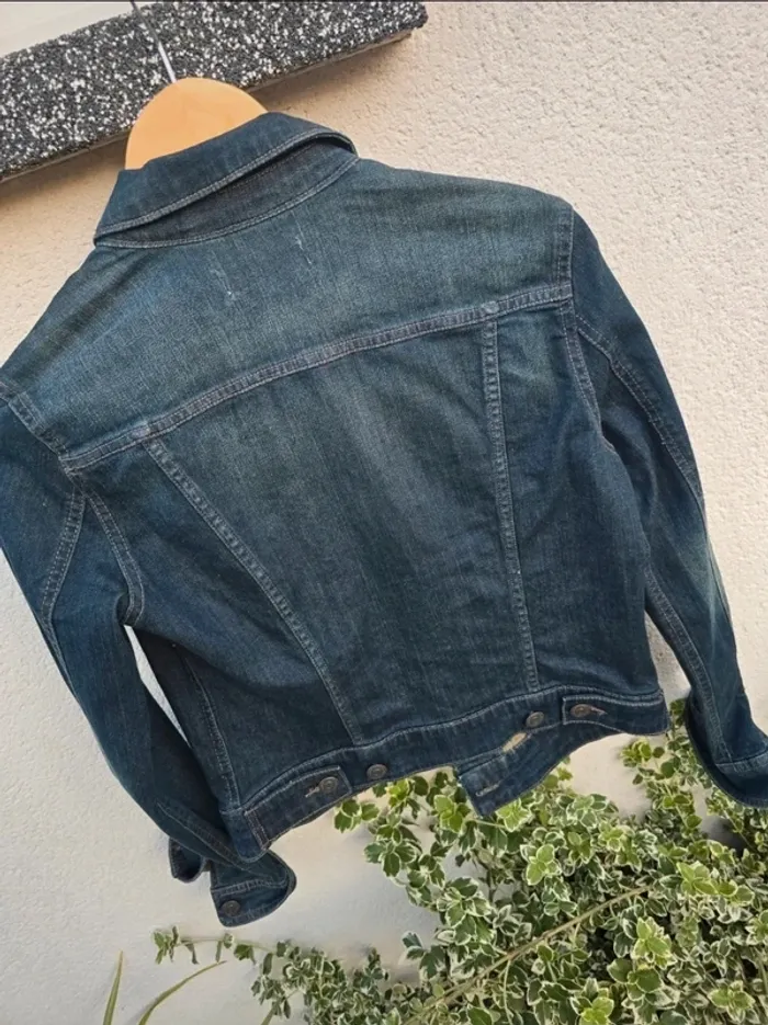 Veste en jeans femme camaieu taille s 36 rentrée - photo numéro 2