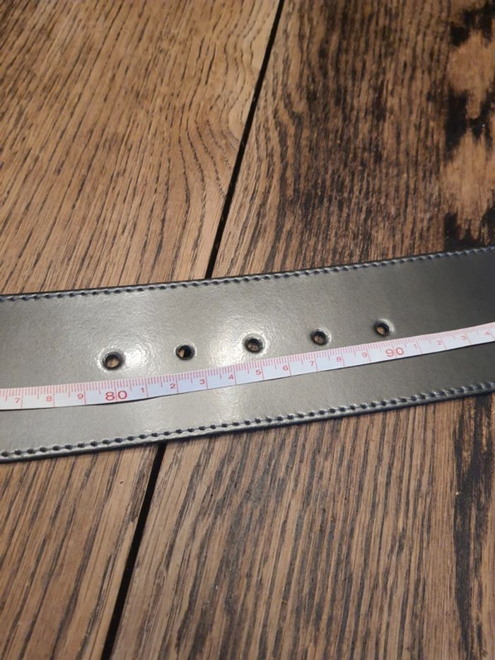 Ceinture noir brillant 1906 by Blue Star 85cm - photo numéro 14