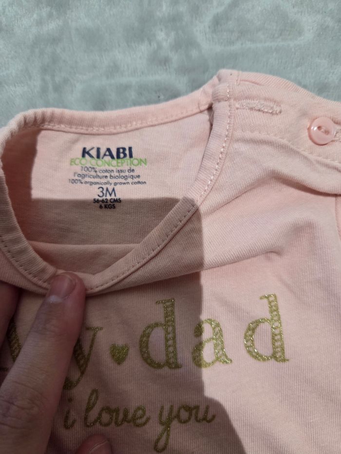 T-shirt bébé fille 3 mois 🌸 Kiabi - photo numéro 2
