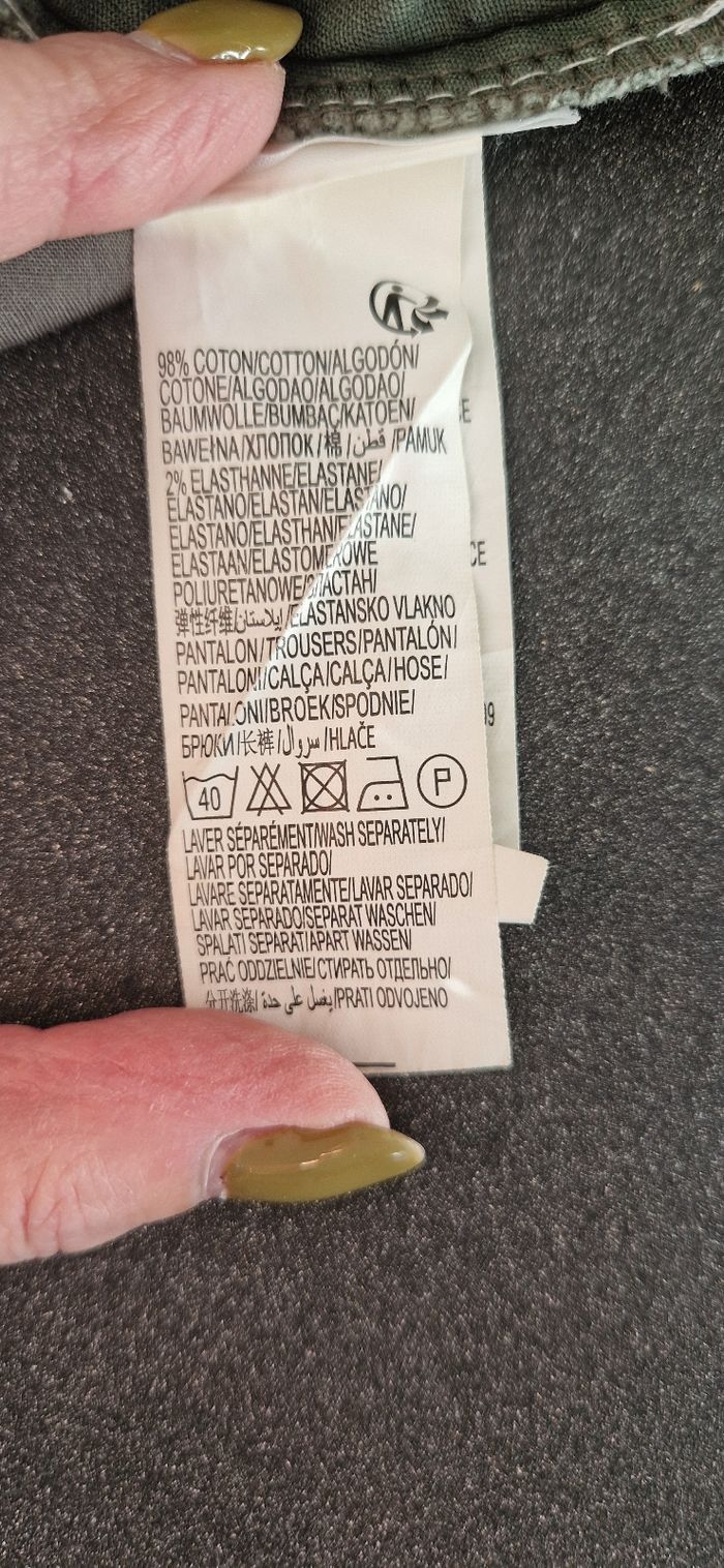 Pantalon kiabi kaki TBE Taille 38 - photo numéro 6