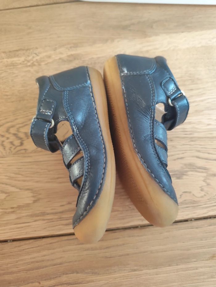 Barefoot sandales mixtes bleu marine 26 kickers sushy - photo numéro 6