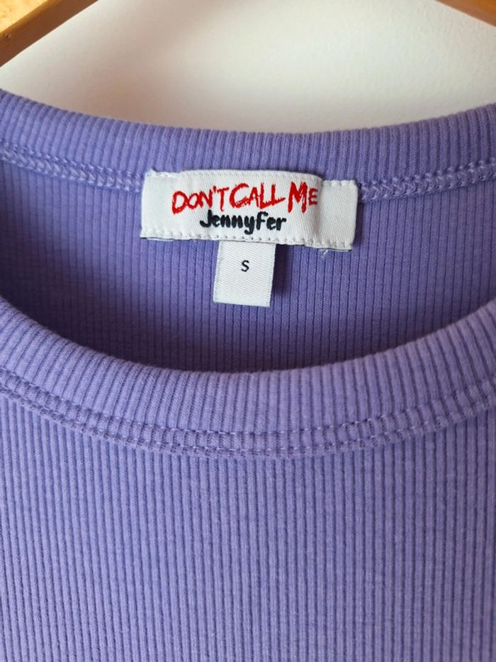 Top lilas Don't call me jennyfer S - photo numéro 3