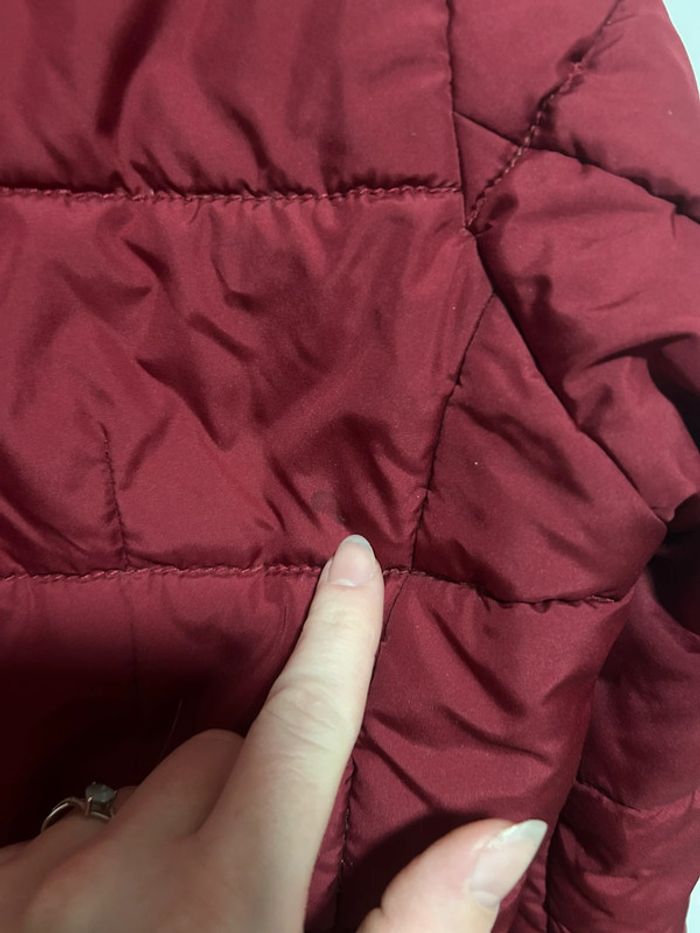 Jolie doudoune matelassée • bordeaux • taille M • EDC / Esprit - photo numéro 11