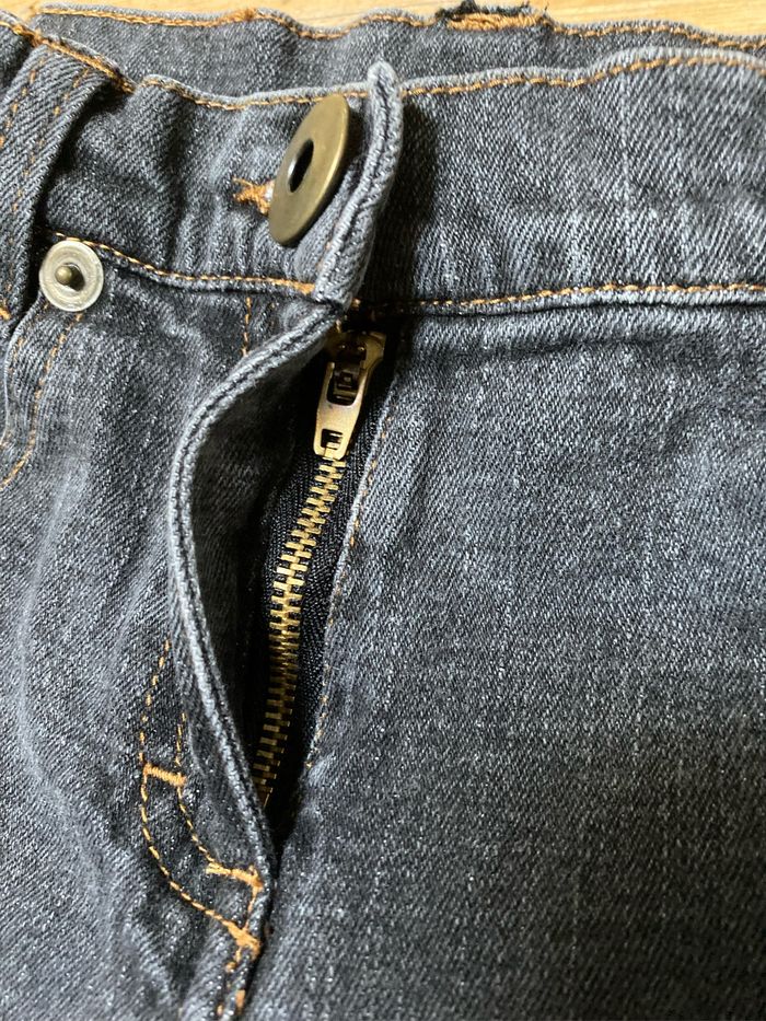 Jeans bootcut gris foncé 10 ans pulcino - photo numéro 4