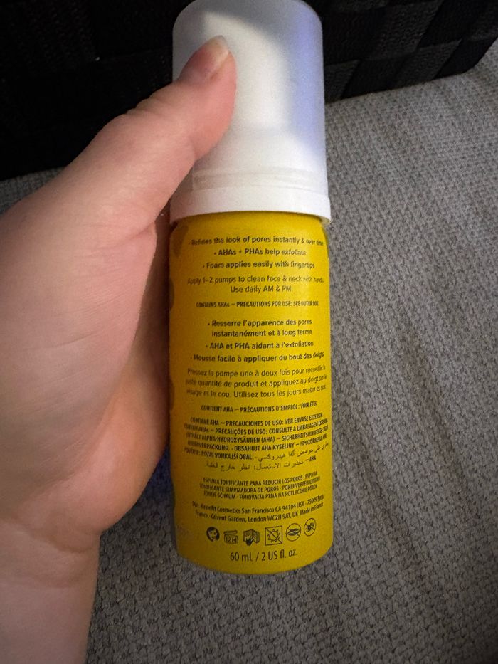 Mousse tonique lissante pour les pores 60ml - photo numéro 2