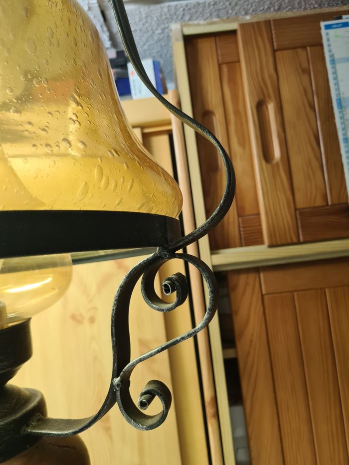 Lustre fer forgé