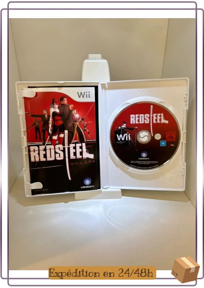 Redsteel wii complet fr - photo numéro 2
