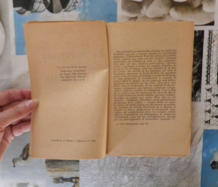 Le survivant du Pacifique L'Odyssée de l' "Enterprise" par Georges Blond 1949 - photo numéro 2