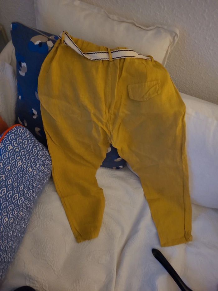 Pantalon en lin taille 38 - photo numéro 6