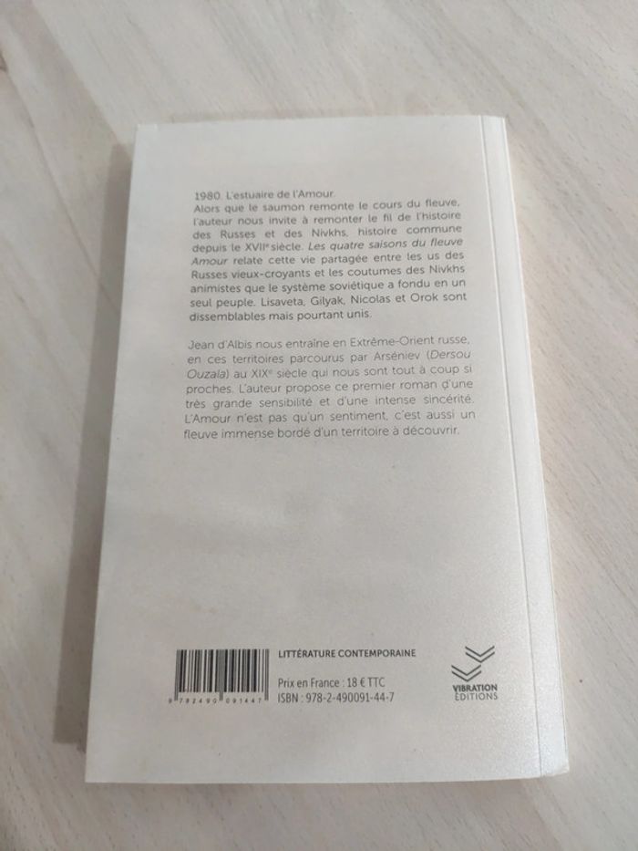 Livre grand format les quatre saisons du fleuve amour Jean d'Albis - photo numéro 6