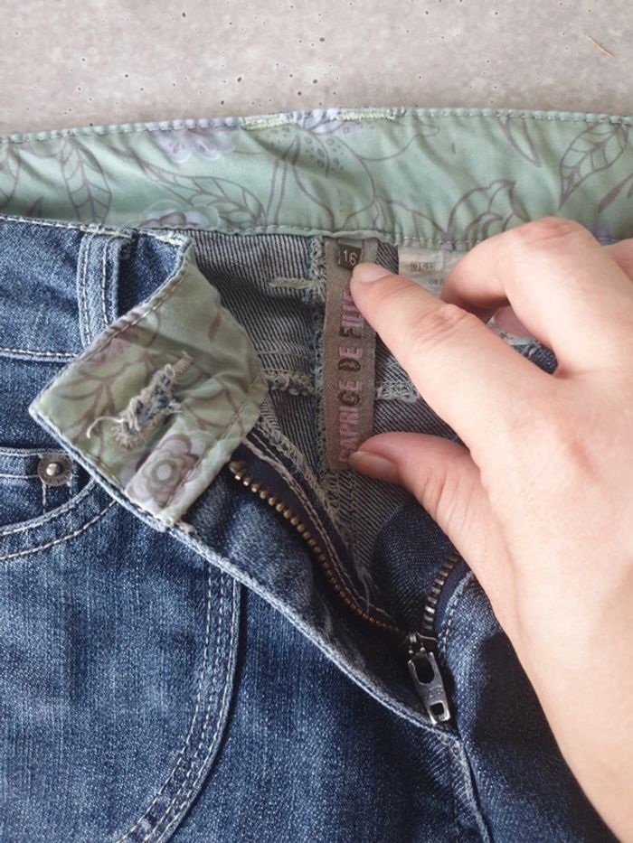 Pantacourt caprice de fille jeans - photo numéro 3