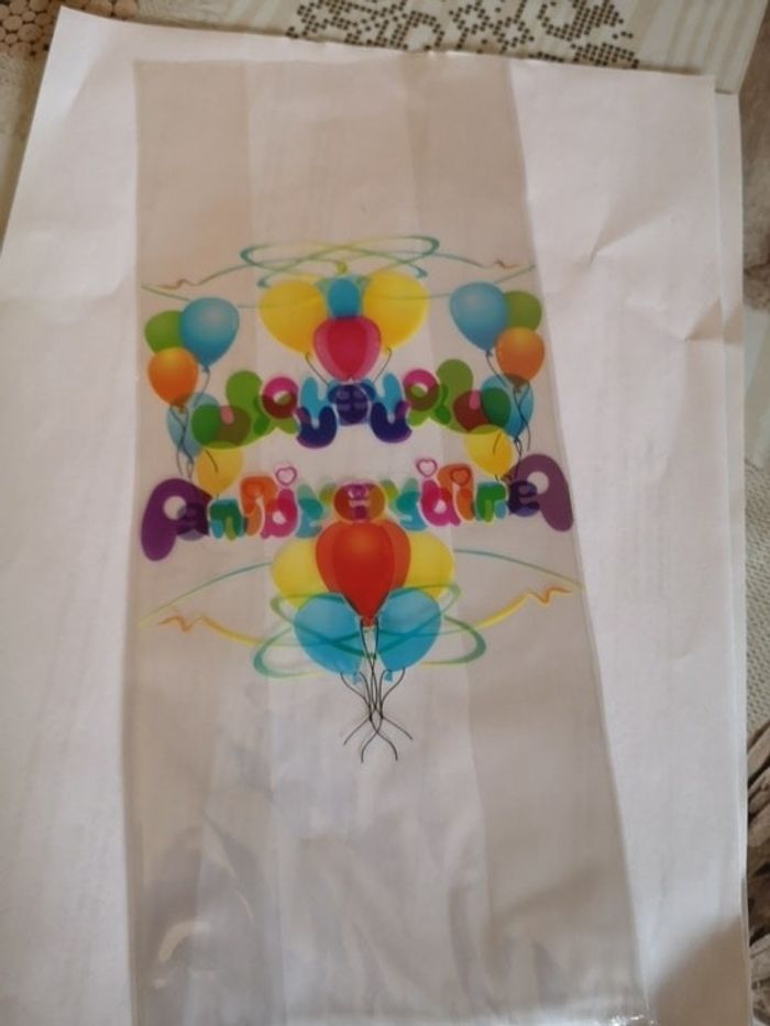 Sachet pour anniversaire - photo numéro 3