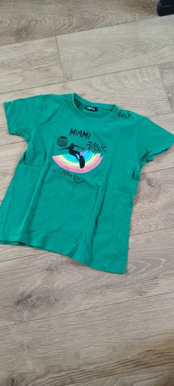 T-shirt vert Influx - 12 ans