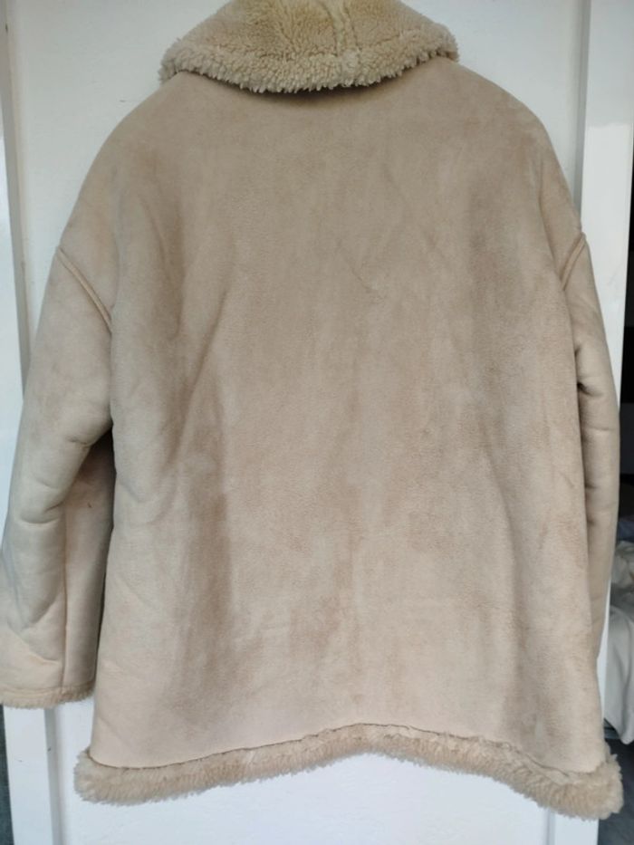#manteau court #neuf #beige - photo numéro 4