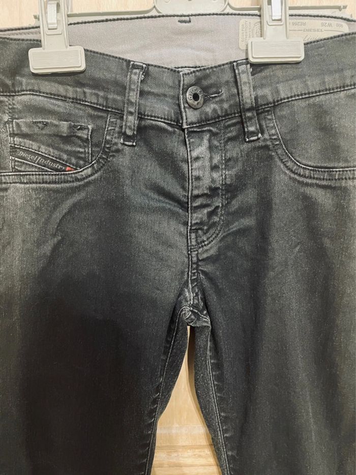 Jegging slim w26 diesel noir - photo numéro 18