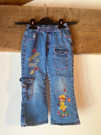 Jean avec des motifs