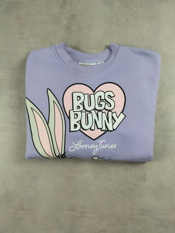 Sweat Looney Tunes – Bugs Bunny (Taille S)