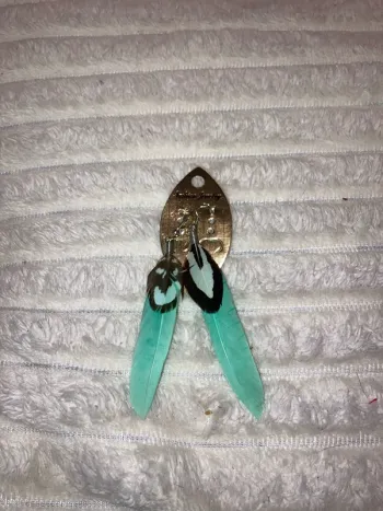 Boucles d’oreilles plumes