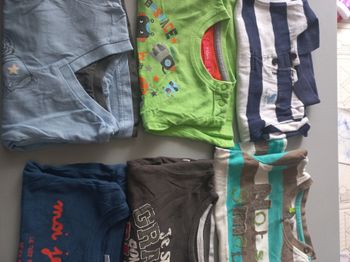 Lot 6 tee-shirt  manche longue