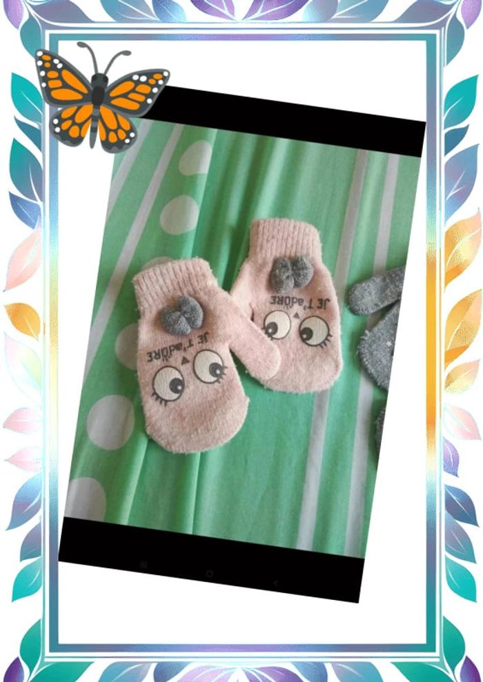 2 paire de moufles - photo numéro 4