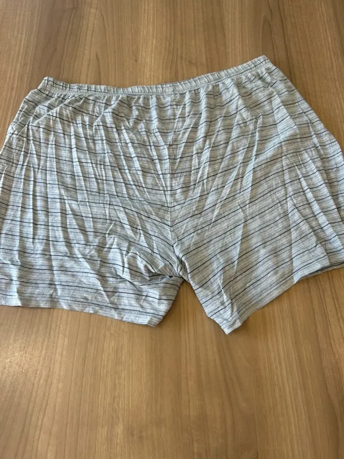 Short de pyjama en coton taille XXL - photo numéro 6