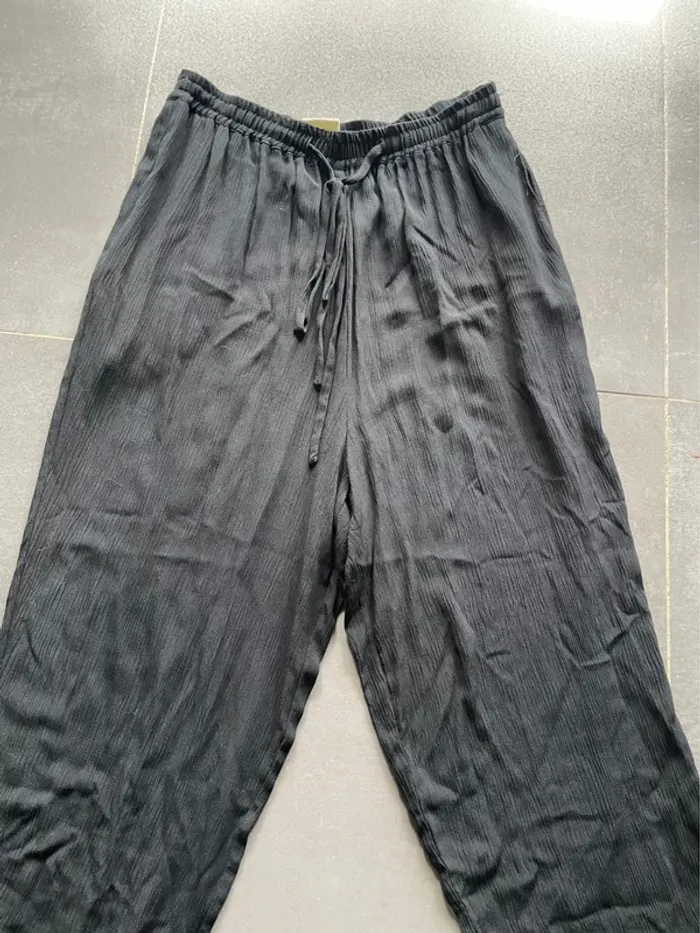 Pantalon noir large - Great Look - Taille 44 - photo numéro 2