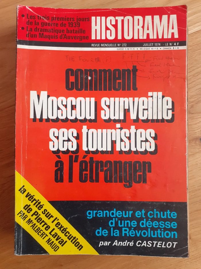 Historama n°18, 188, 261, 263, 264 - 1973, 272 - 1974, 290, 294, 295, 299 - 1976, 326, 335 - 1979 - photo numéro 9