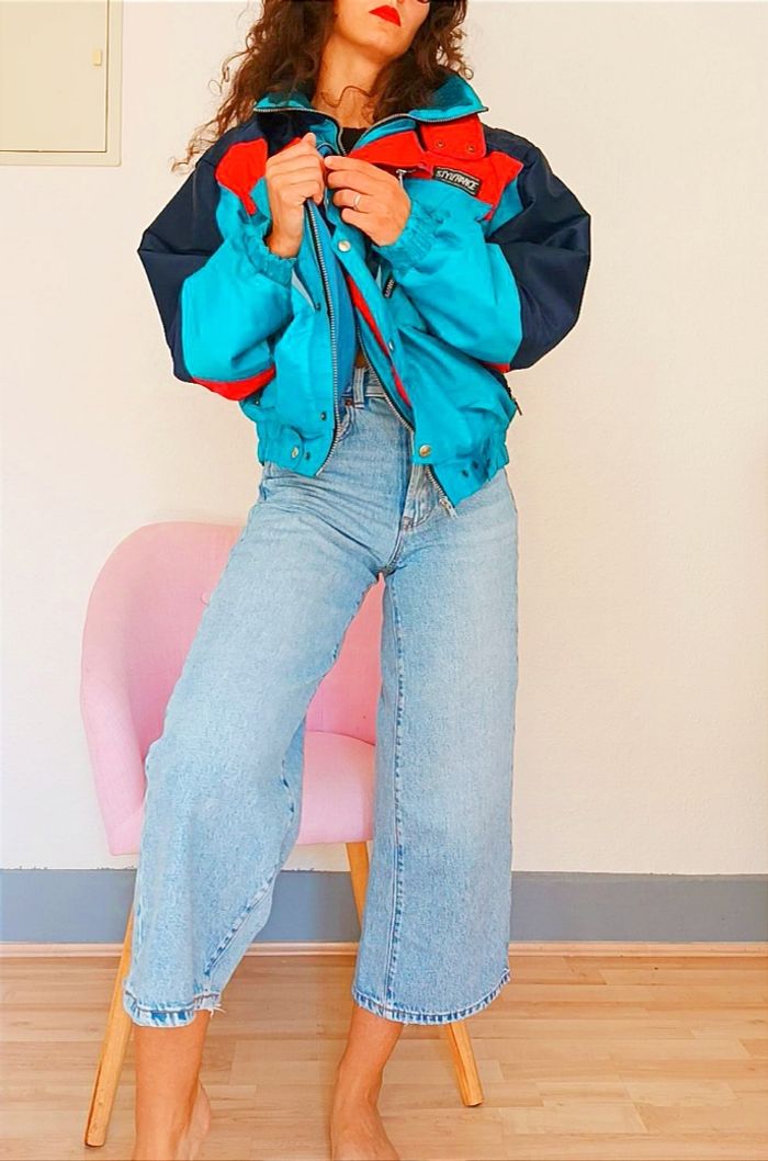 Manteau style France vintage ski Oversize