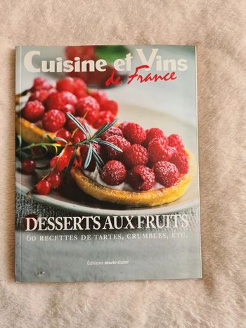 Livre Desserts aux fruits