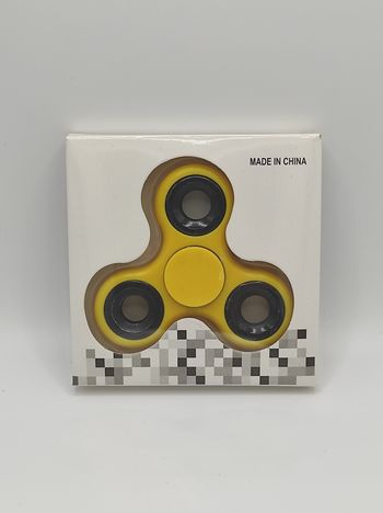 Hand Spinner Jaune Toupie Anti Stress