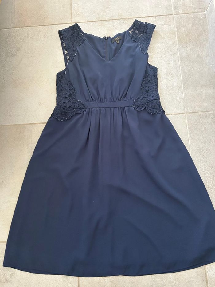 Robe d’été brodée maison 123 T42-44