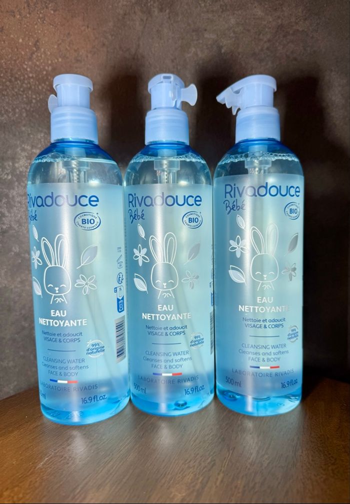 Eau nettoyante micellaire Bio