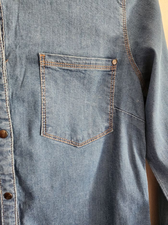 Chemise en jean Grain de Malice – T.38 – Parfait état 💙 - photo numéro 2