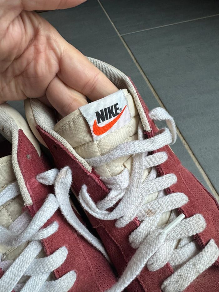 Nike blazer daim rouge taille 45 - photo numéro 6