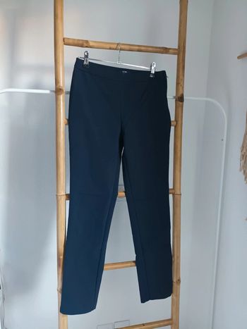 Pantalon style chino bleu marine taille 36