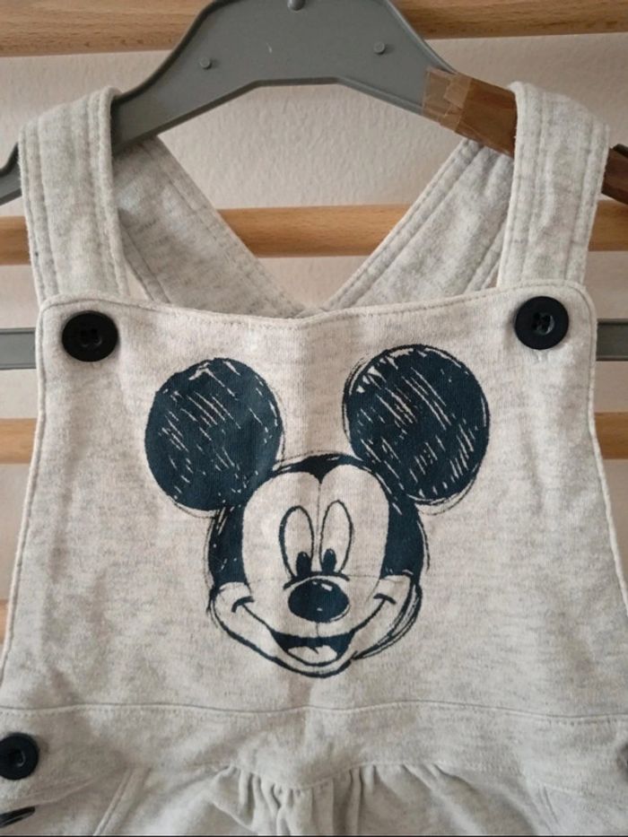 Salopette short disney baby mickey - photo numéro 2