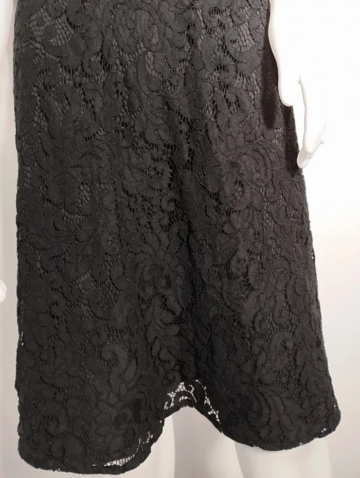 Robe Yumi noire effet "dentelle" taille 44 - photo numéro 6