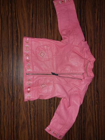 Simili cuir rose