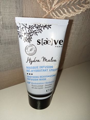 Saeve hydra malva masque infusion re-hydratant apaisant