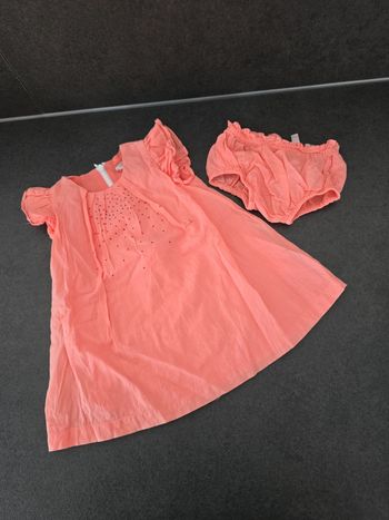 Robe 6 mois Lili gaufrette