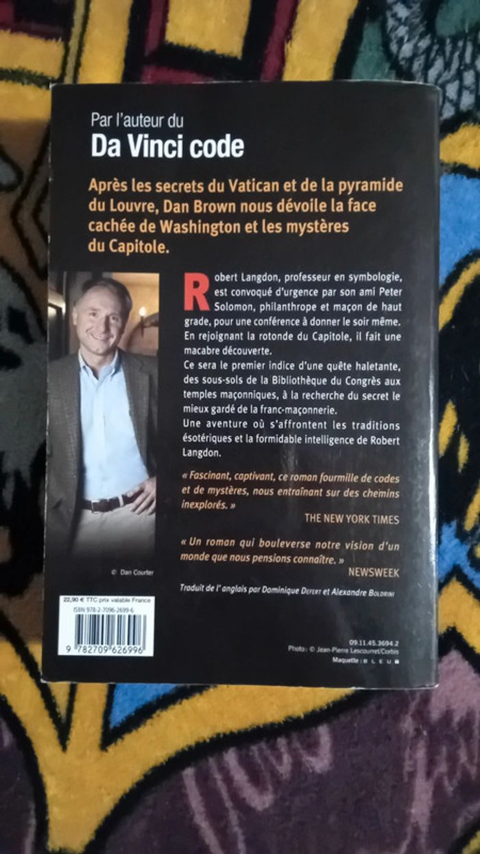Livre le symbole perdu dan brown - photo numéro 3