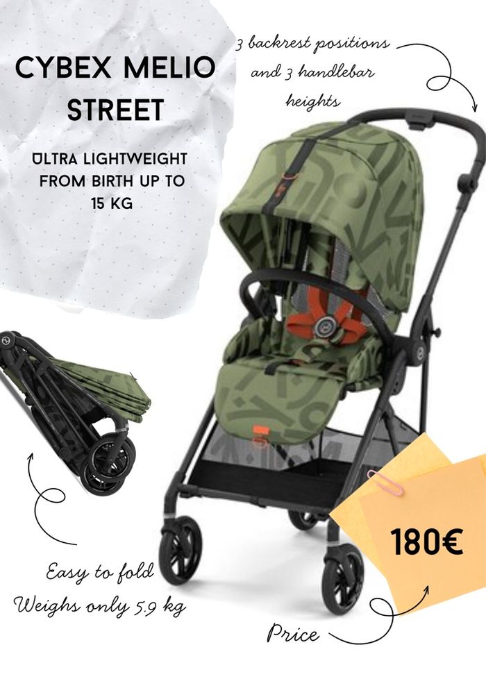 Cybex Melio Street – Olive Green