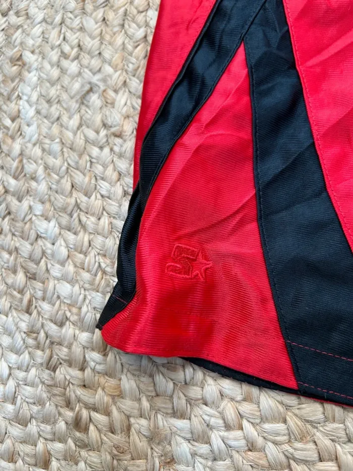 Short Garçon Starter Noir et Rouge Taille 14 Ans | Très Bon État #BS1908 - photo numéro 3