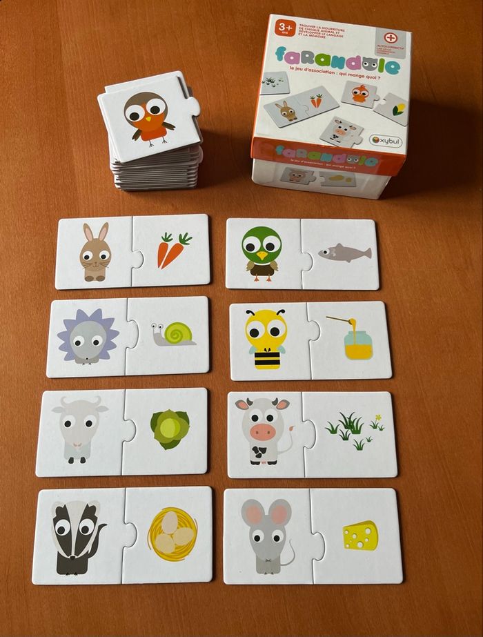 Jeu Farandole qui mange quoi ? Oxybul - photo numéro 3