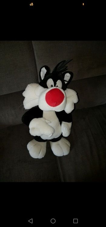 Peluche gros minet