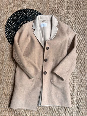 Manteau masculin beige