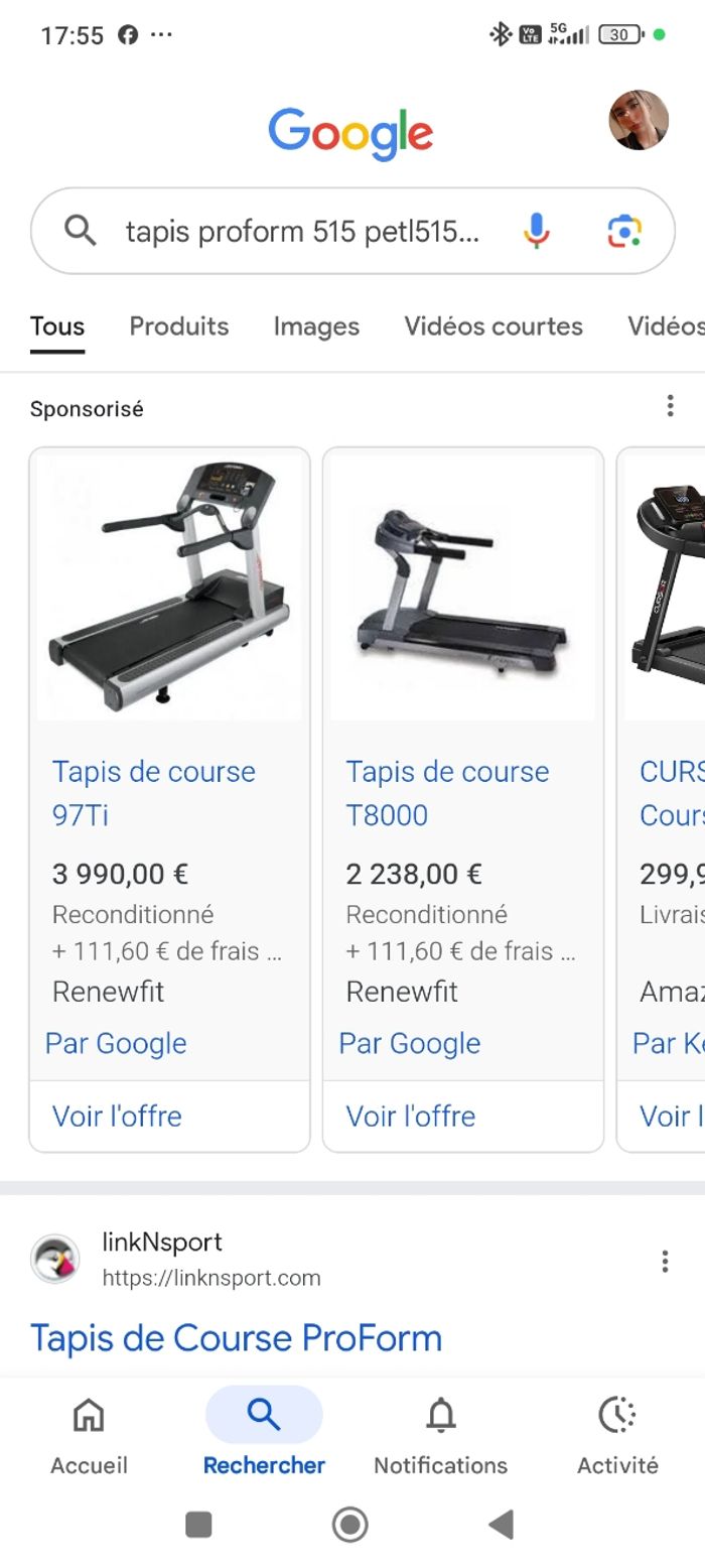 Tapis de courses - photo numéro 7
