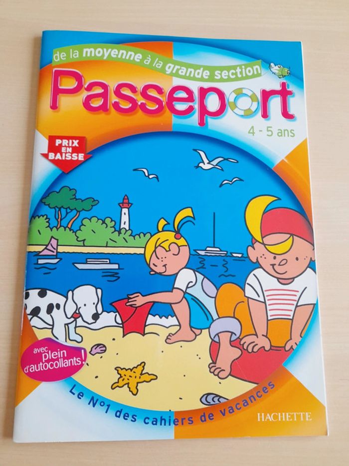 Cahier Passeport neuf